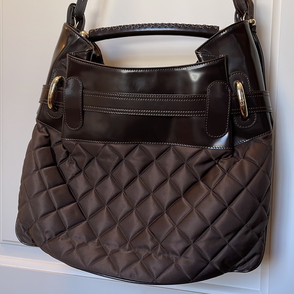 Burberry Bromley hobo bag in brown - Picture 4 of 8